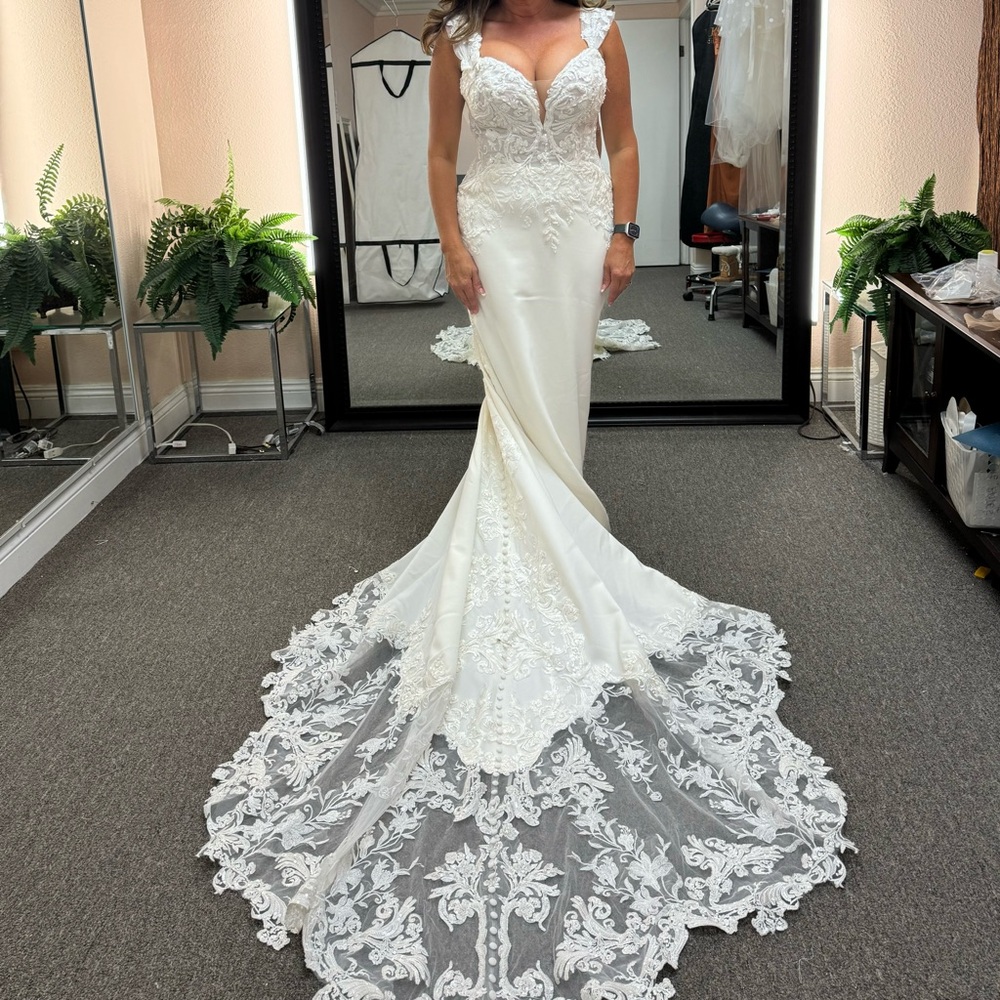 Beaded wedding dress